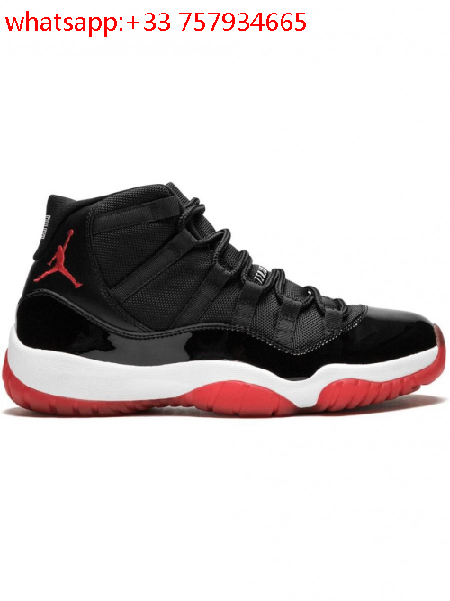 jordan 11 retro noir rouge
